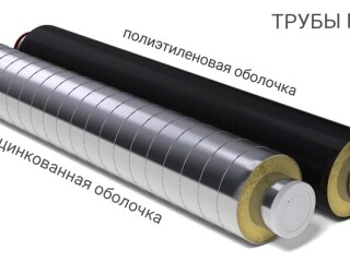 Трубы в ППУ и ВУС изоляции
