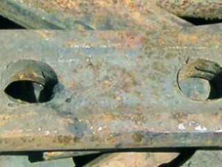 Накладка Р-24 ГОСТ8141-56 б/у стыковая на рельсы